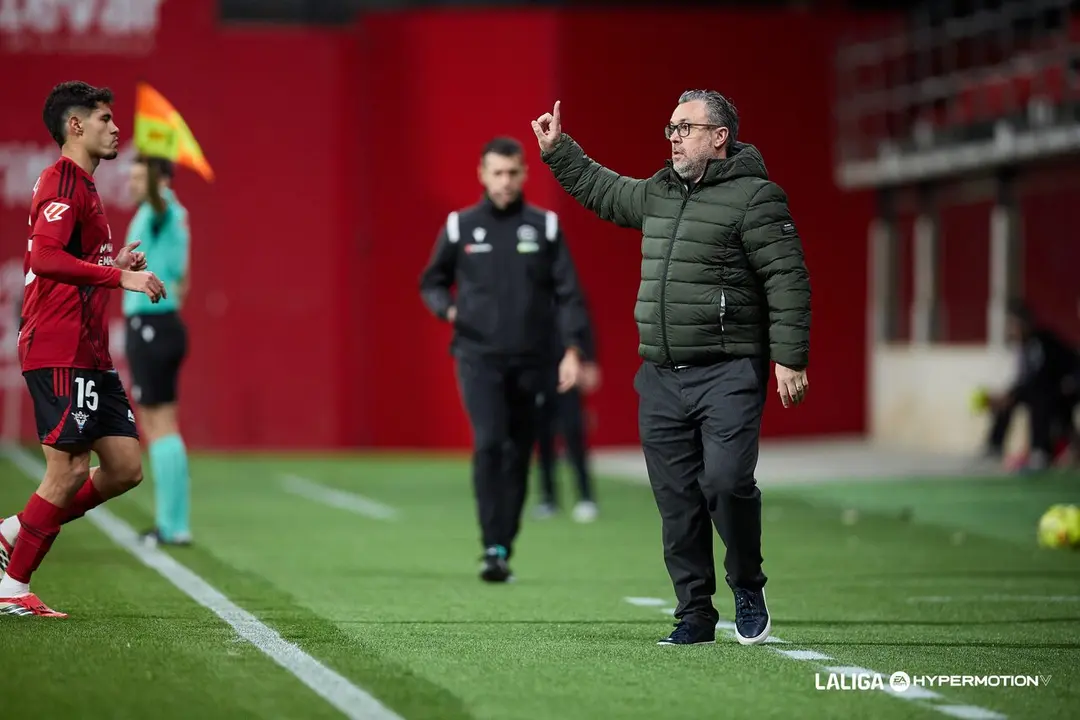 Sergio Gonz&aacute;lez, en Anduva. | LALIGA.