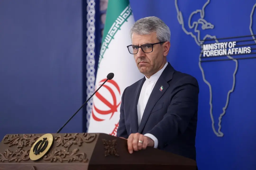 El portavoz del Ministerio de Exteriores de Ir&aacute;n, Esmaeil Baqaei. | Europa Press.