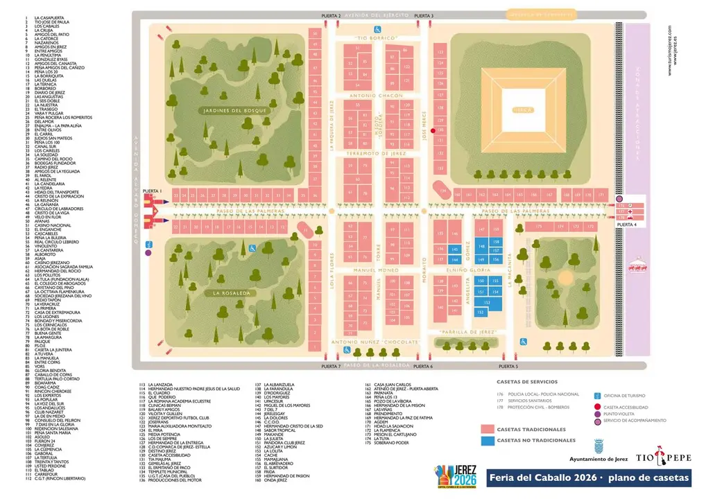 Plano de Feria 2026 provisional