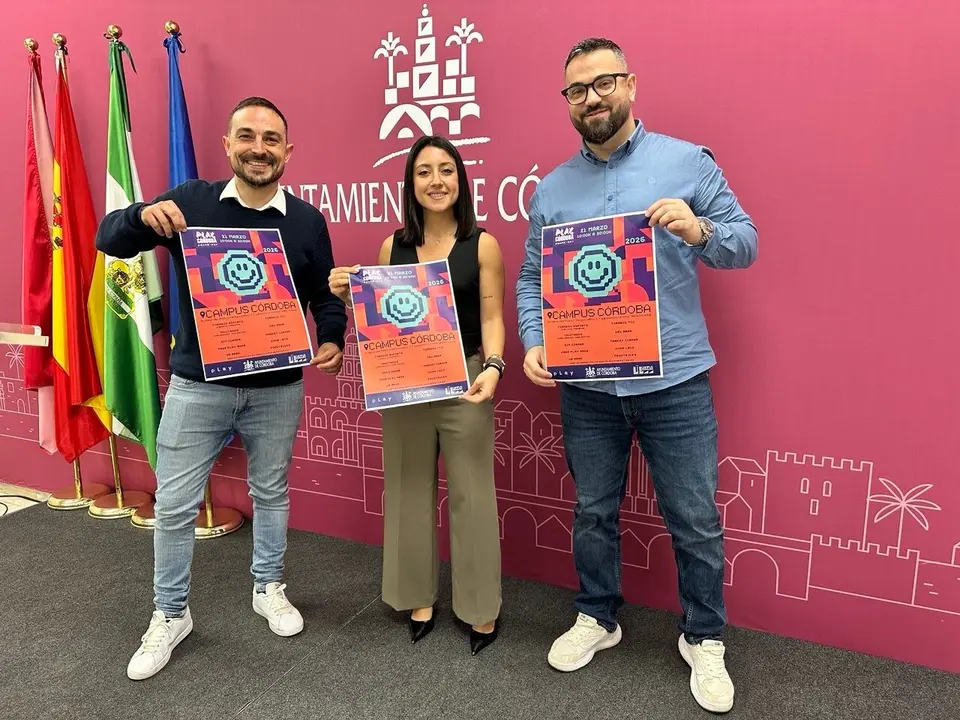Presentaci&oacute;n del Play C&oacute;rdoba '#Game-Day', una jornada dedicada al mundo de los 'eSports' y la cultura digital, que C&oacute;rdoba acoger&aacute; el s&aacute;bado 21 de marzo, de 10,00 a 20,00 horas, en el Campus C&oacute;rdoba, antiguo edificio ET Agr&oacute;nomos y Montes.