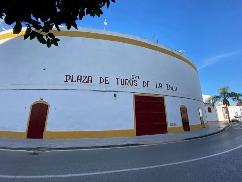La plaza de toros de San Fernando.
