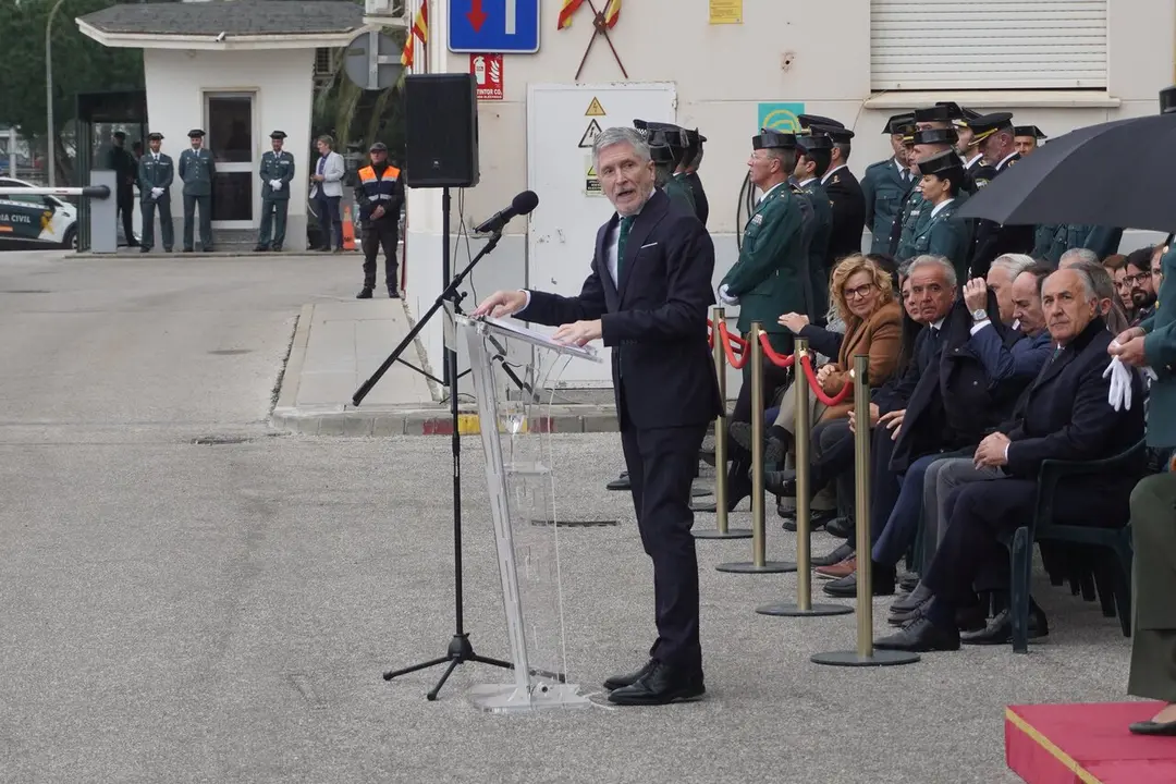 Fernando Grande Marlaska, en Algeciras | VIVA