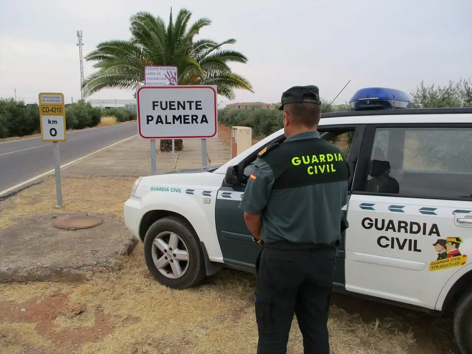 Guardia Civil en Fuente Palmera.