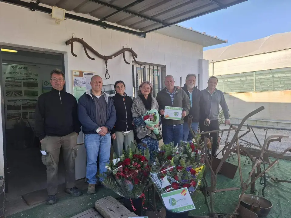 La Subdelegada del Gobierno visita los campos de Chipiona para conocer la situaci&oacute;n del sector agr&iacute;cola