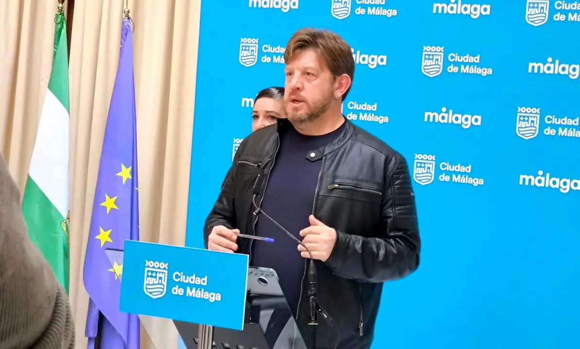 El portavoz de Con M&aacute;laga./VM.