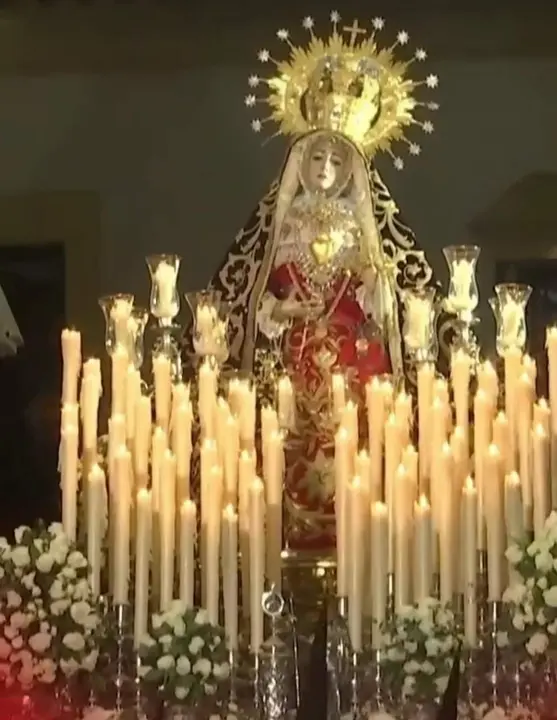 Hermandad de los Dolores en la Semana Santa 2026 en C&oacute;rdoba.