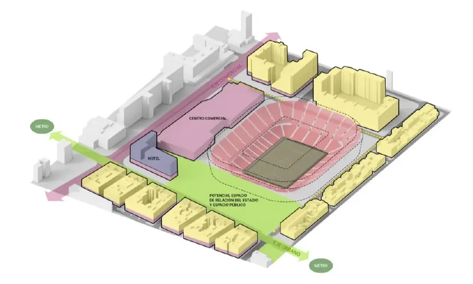 Plano de ordenaci&oacute;n del S&aacute;nchez Pizju&aacute;n. | GUMA