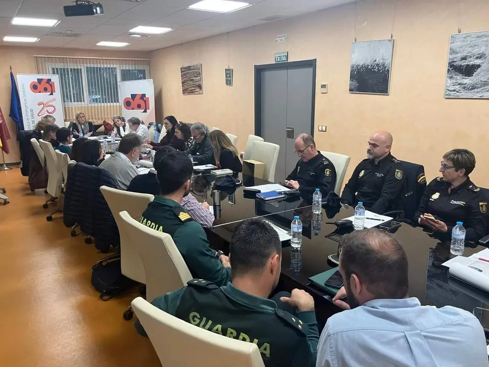 Reuni&oacute;n de la comisi&oacute;n provincial contra las agresiones a profesionales de los centros sanitarios de C&aacute;diz. EP