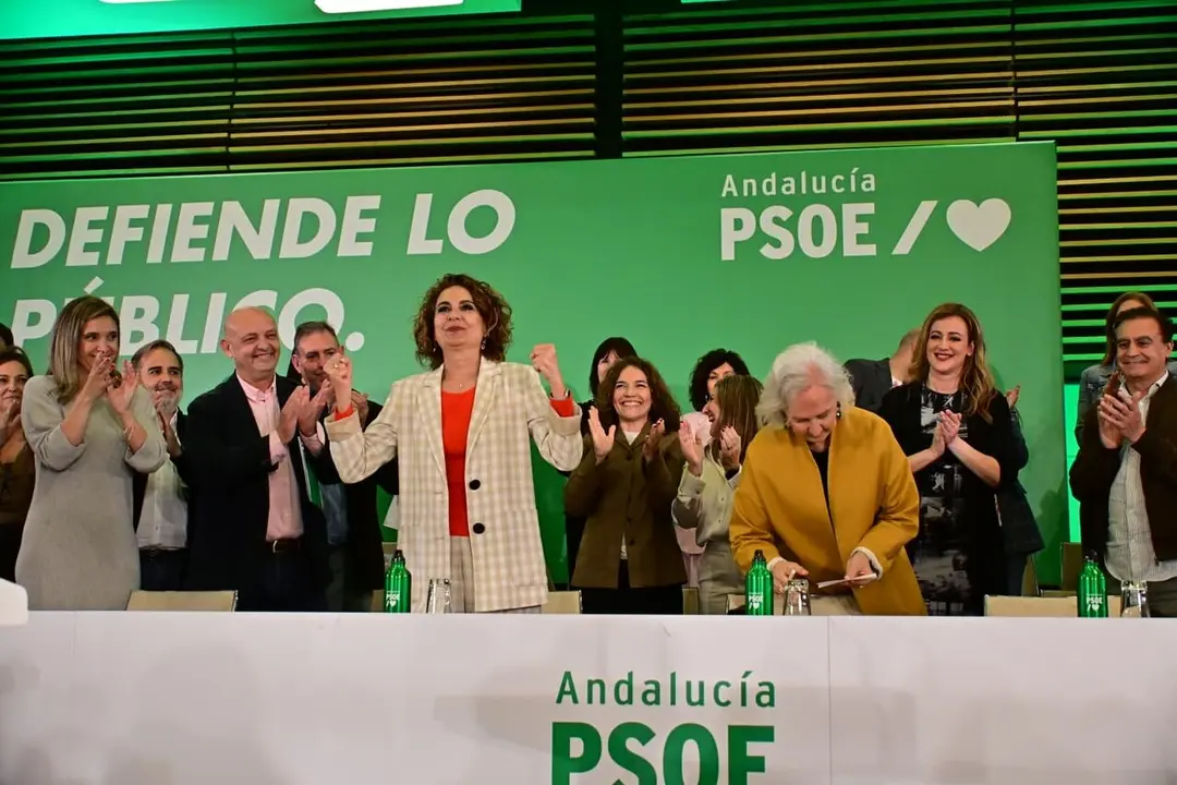 Mar&iacute;a Jes&uacute;s Montero, en C&aacute;diz. Eulogio Garc&iacute;a