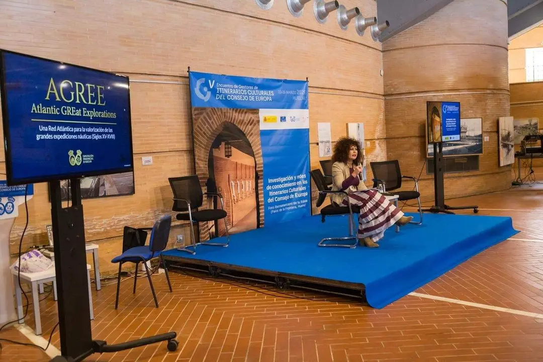Presentacion del proyecto Agree en el Encuentro de Gestores Itinerarios Culturales de La R&aacute;bida. | Dipu.
