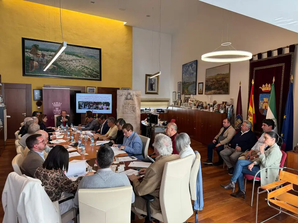 Reuni&oacute;n del Plan Municipal de Inversiones.