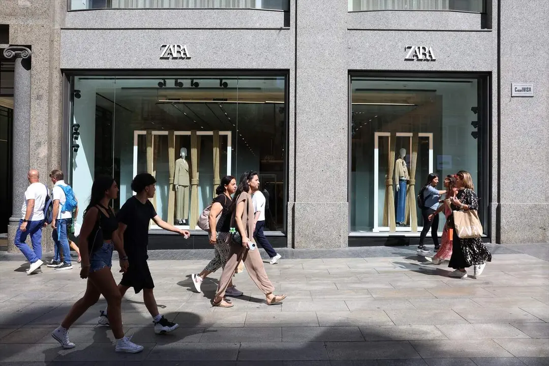 Fachada de una tienda de Zara en Madrid (Espa&ntilde;a).
- Marta Fern&aacute;ndez Jara - Europa Press