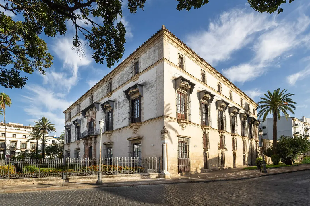 Una imagen del entorno del palacio Domecq. | Viva Jerez.