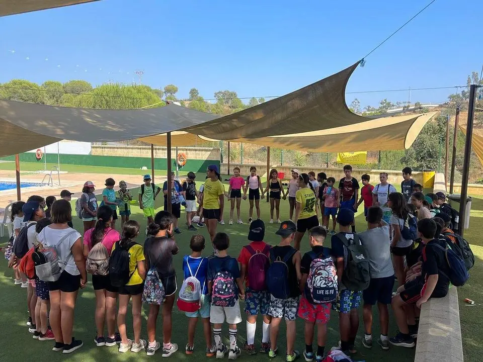 Campamento de verano impulsado por la Diputaci&oacute;n de Huelva el verano pasado. | Dipu