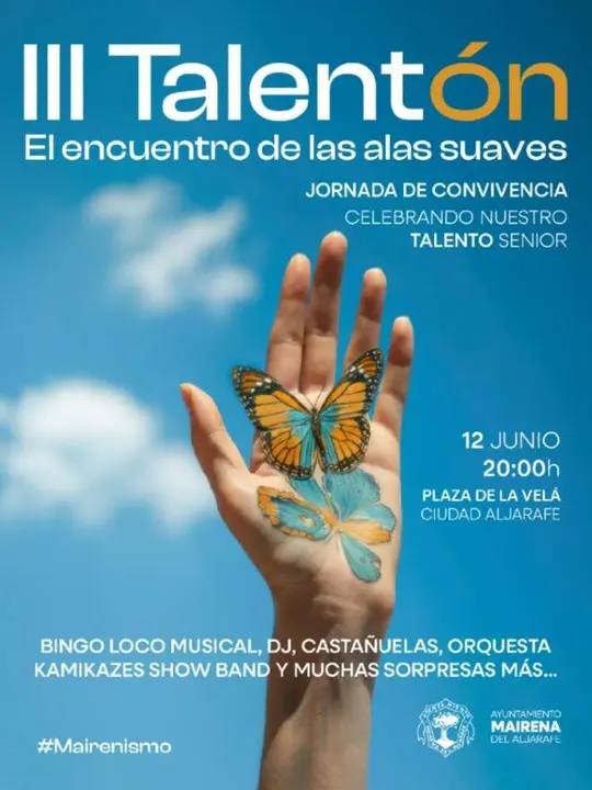 III Talent&oacute;n &mdash; El encuentro de las alas suaves.| AYTO MAIRENA