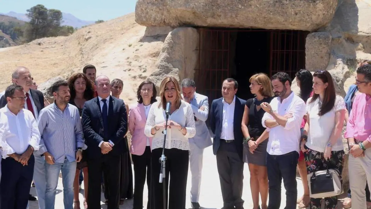 D&iacute;az en su &uacute;ltima visita - EFE