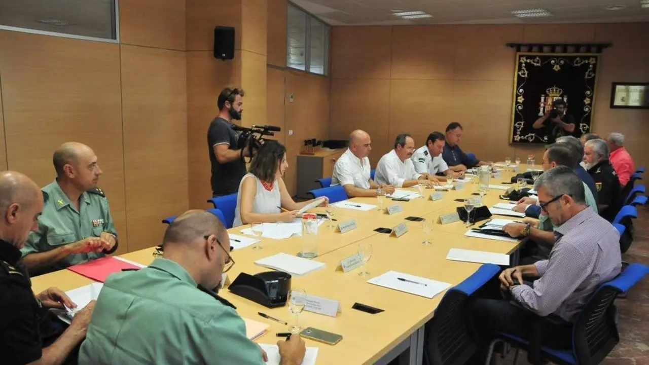 Junta local de seguridad - Eulogio Garc&iacute;a