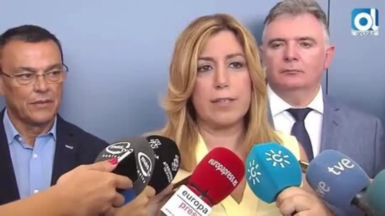 Susana D&iacute;az tilda a Montoro de chantajista y no recortar&aacute; "ni un euro"