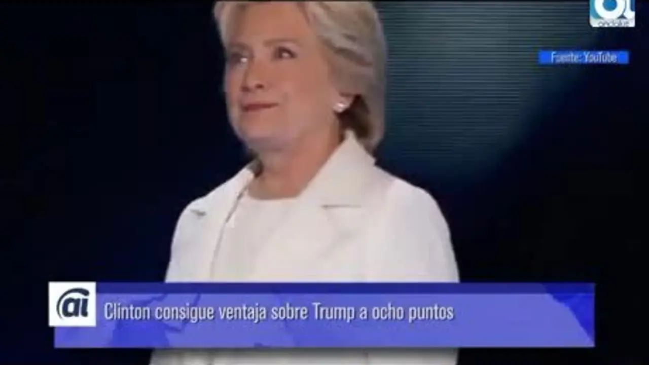 Nuevas encuestas dan holgada victoria a Clinton frente a Trump en EEUU