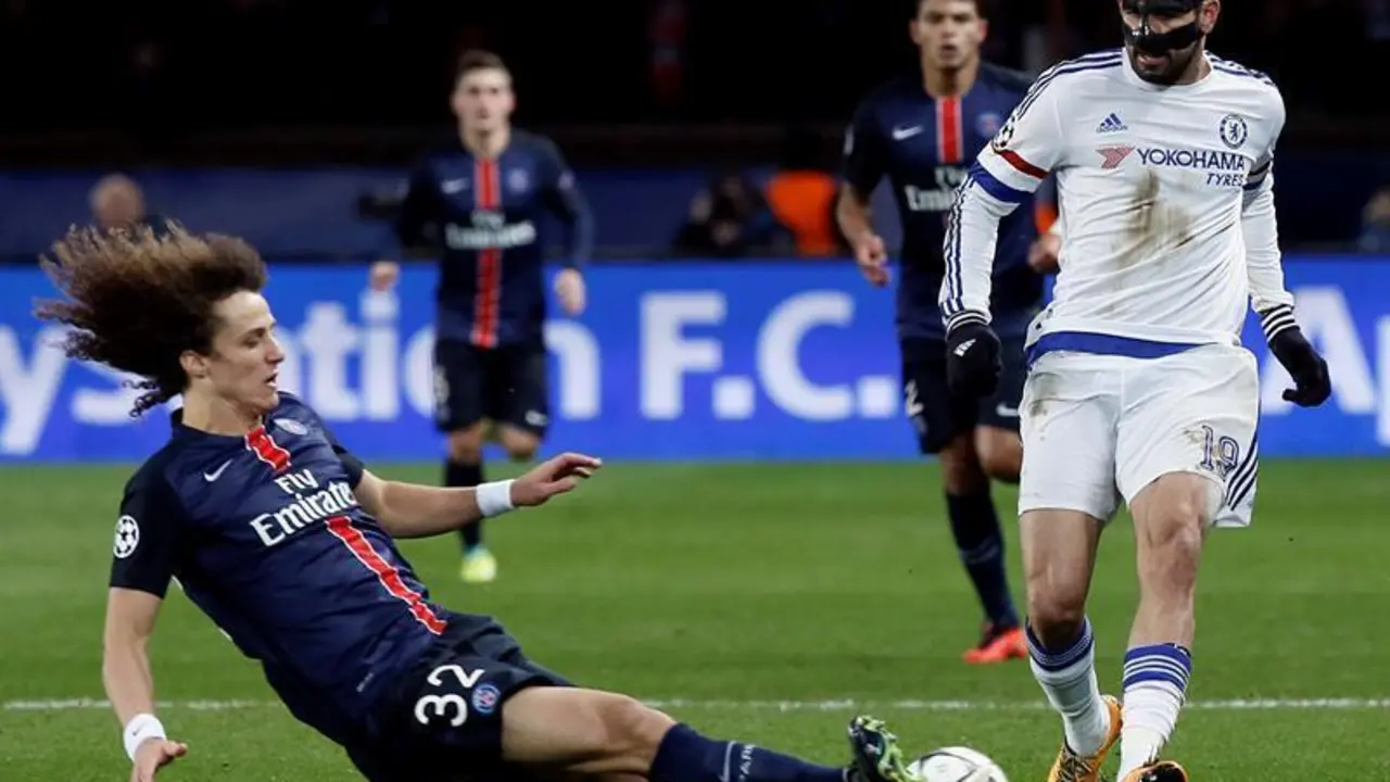 david luiz deja el psg - efe