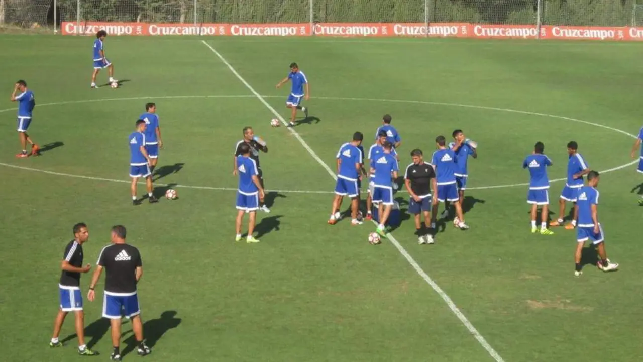 entrenamiento del C&aacute;diz cf - miguel a. v&aacute;zquez