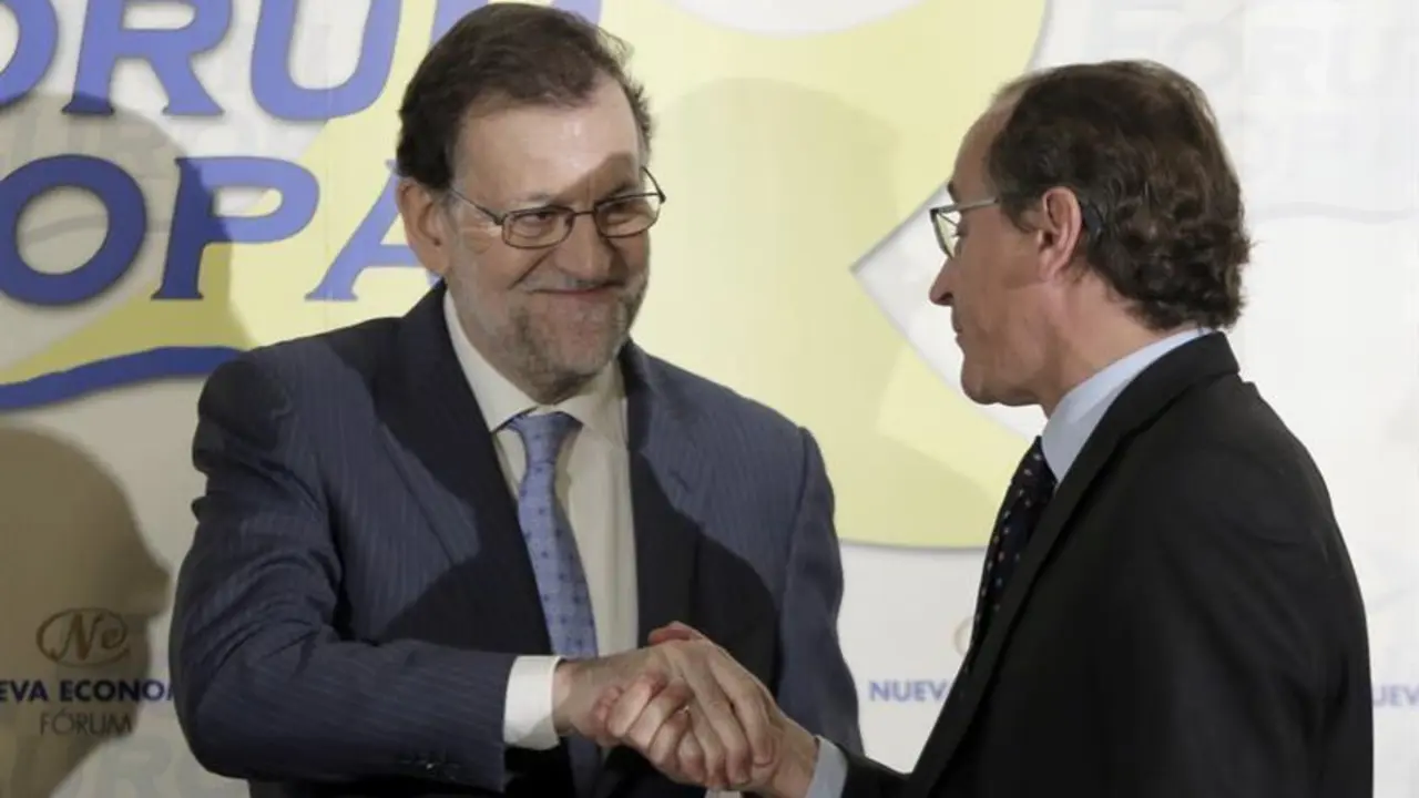 Rajoy y Alonso. - EFE