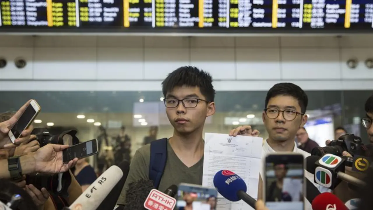  Joshua Wong. - EFE