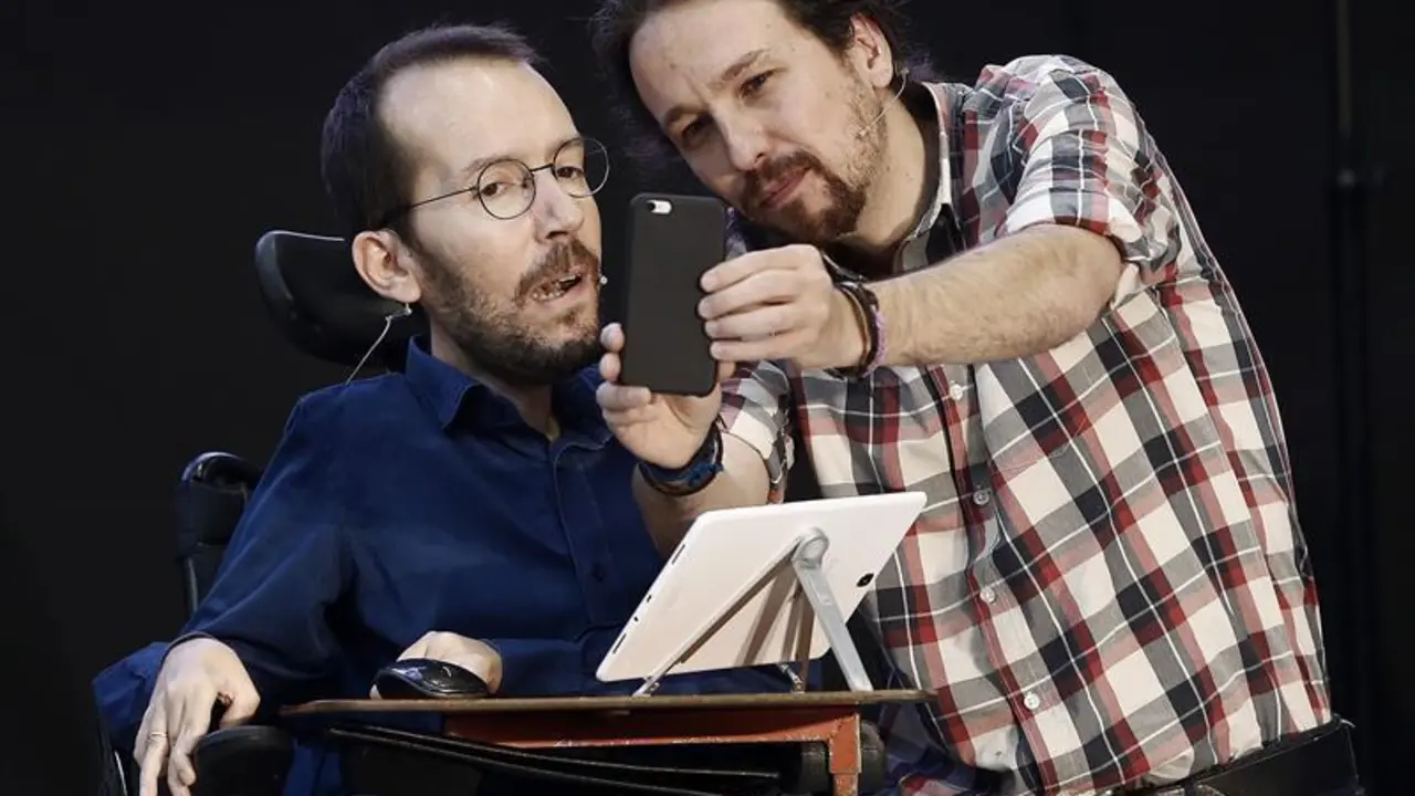 Echenique e Iglesias - EFE