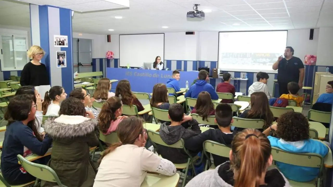 Taller en el IES. - Viva Rota
