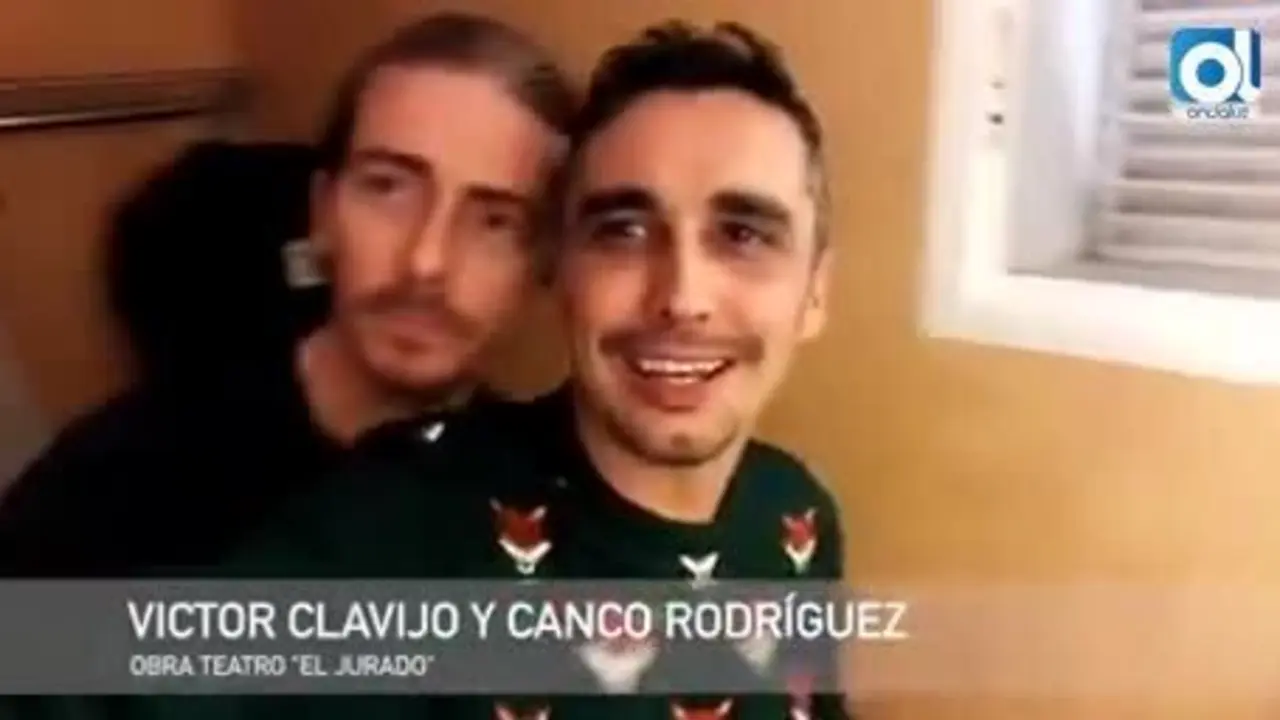V&iacute;ctor Clavijo y Canco Rodr&iacute;guez animan a ver 'El Jurado' en Algeciras