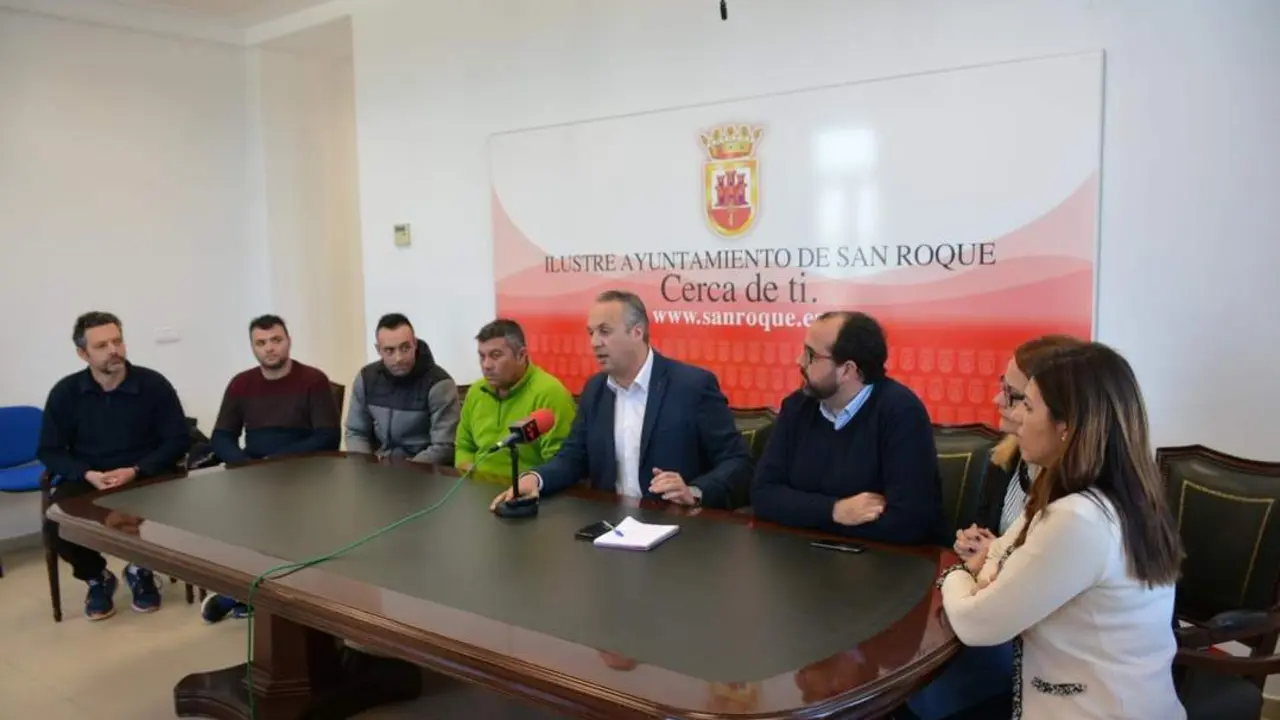 Boix, con los ex de Euroresa. - AI
