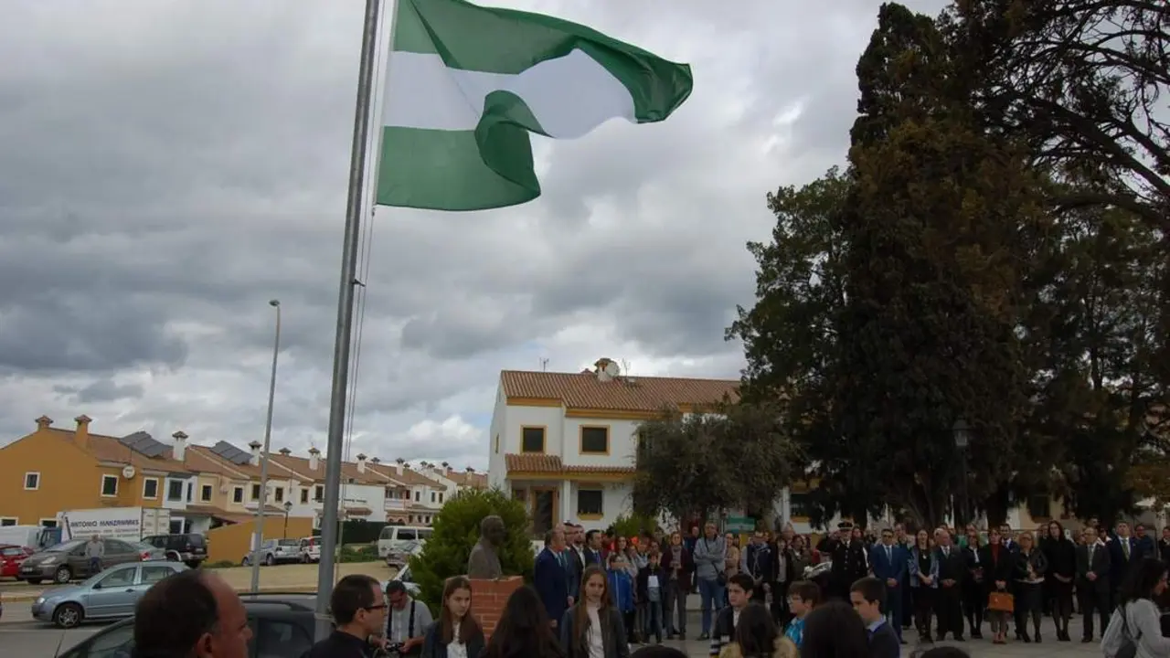 Porteo de la bandera - AI