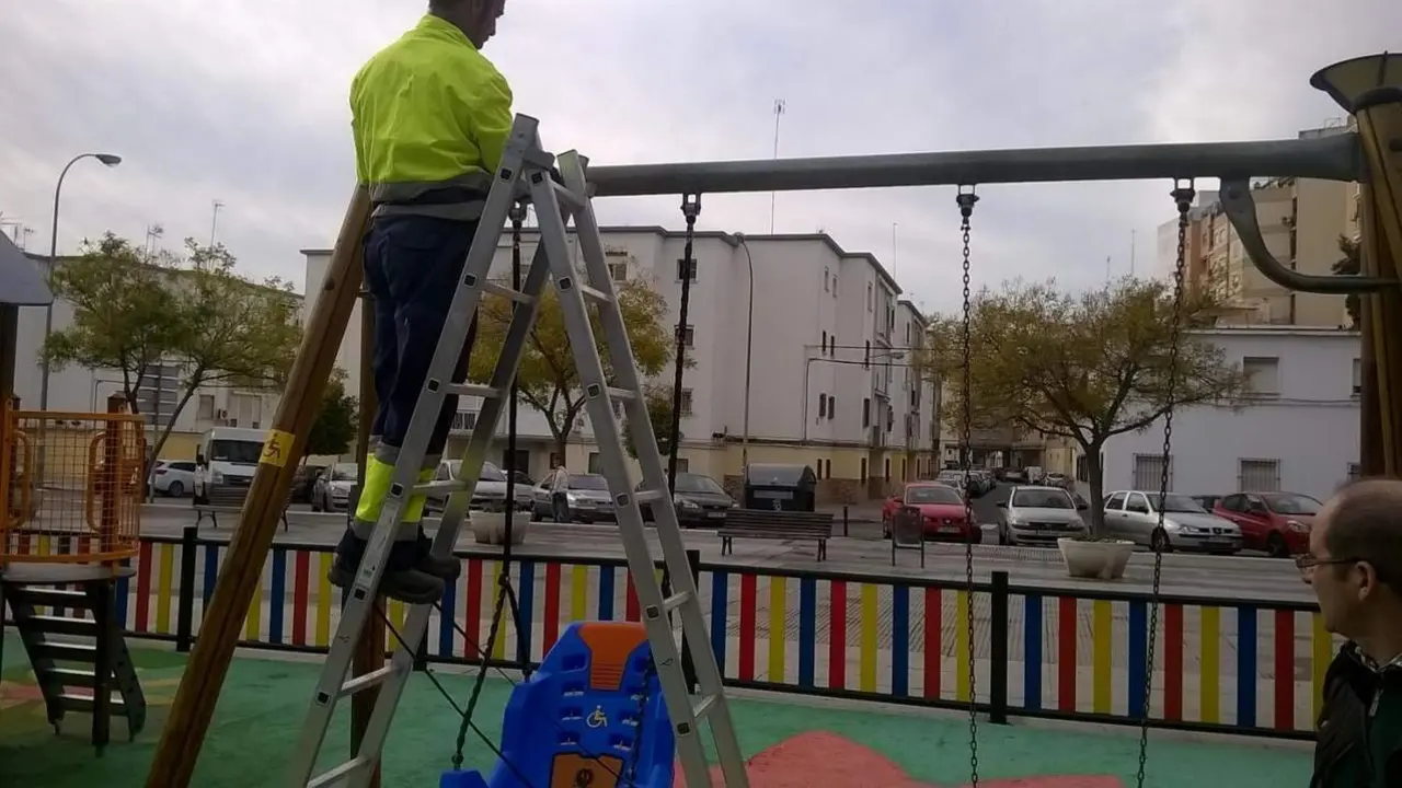 Instalaci&oacute;n del columpio - VH