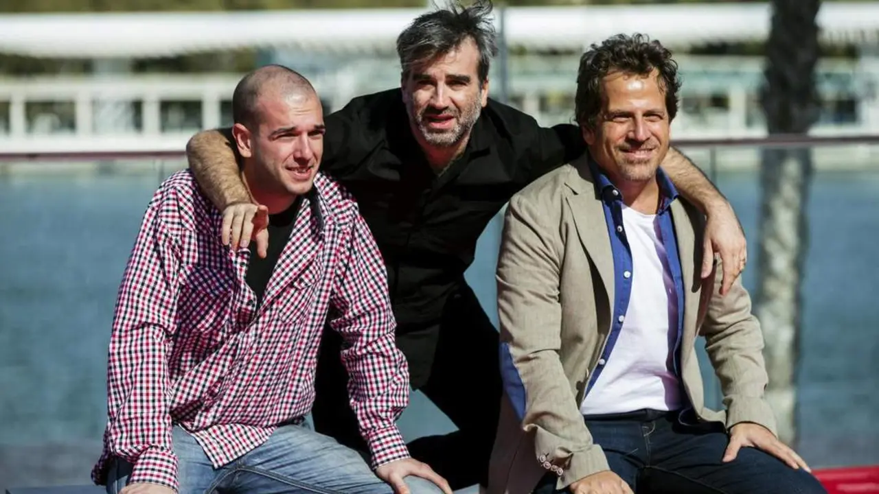 Los protagonistas y el director - efe/jorge zapata