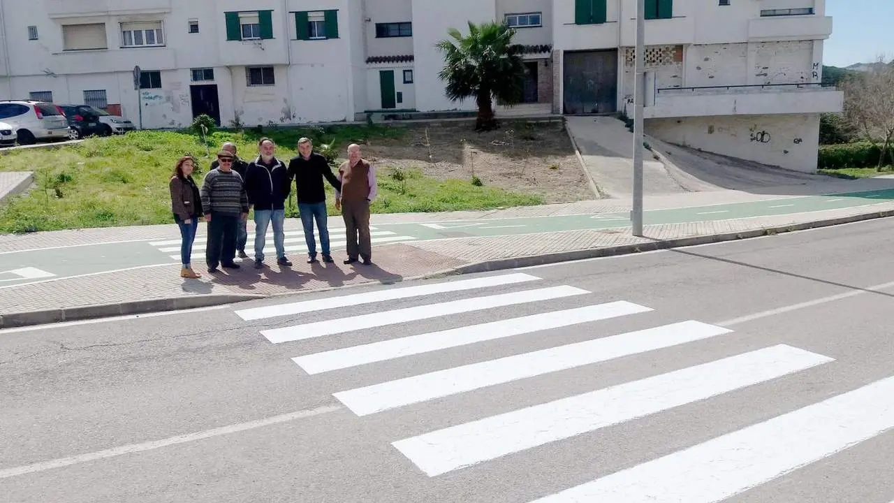 Paso de cebra en El Saladillo - AI