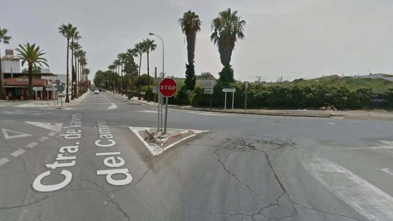 Punto del accidente - googlemaps