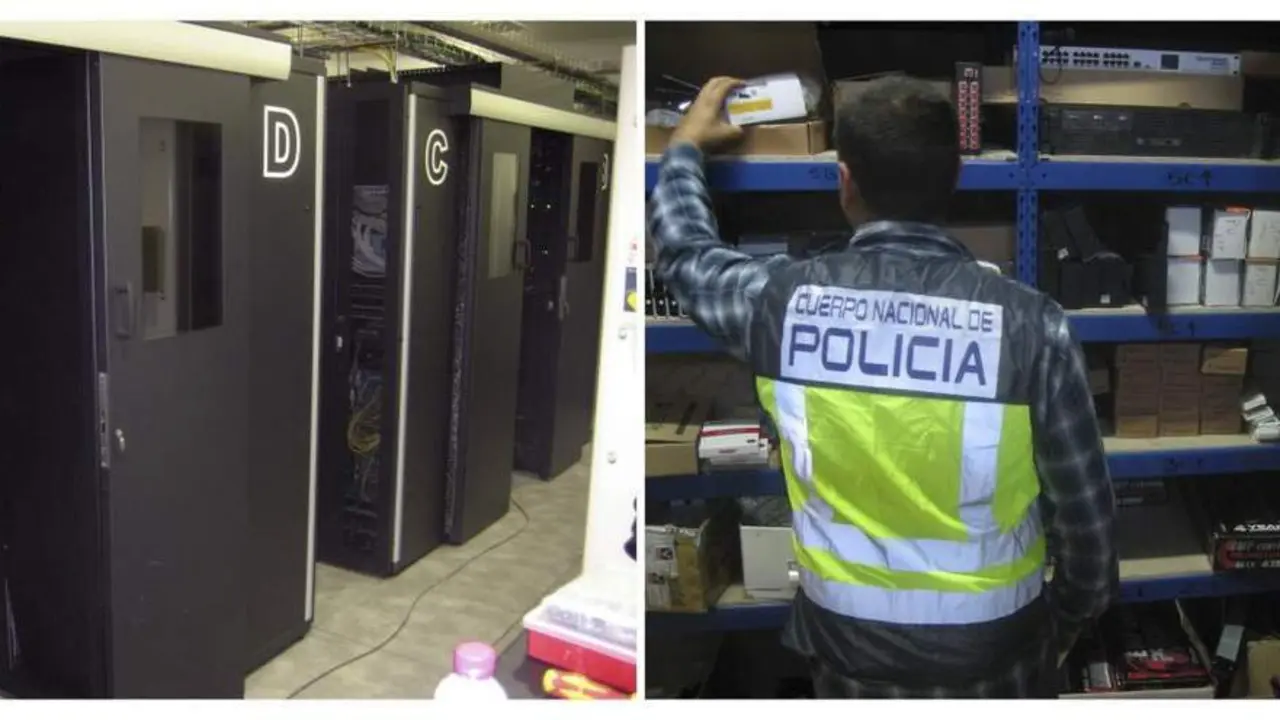 Operaci&oacute;n contra la tv ilegal - vm