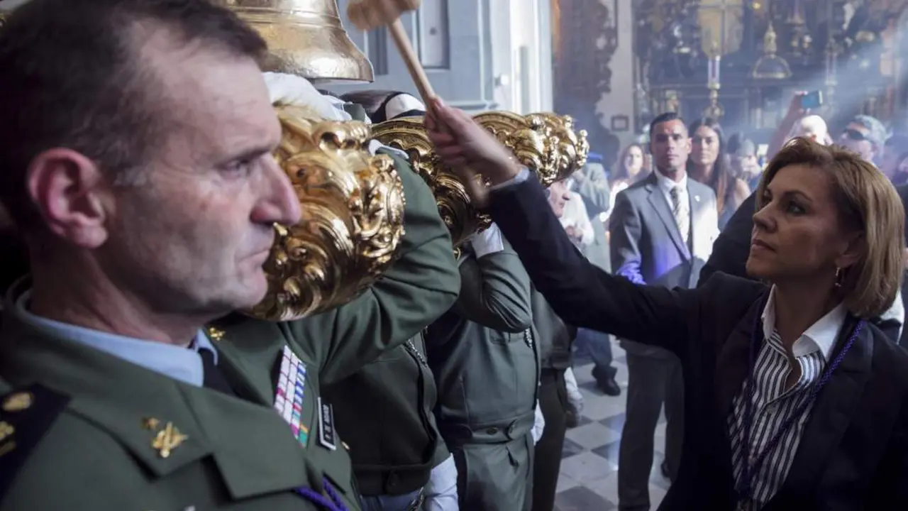 Cospedal en M&aacute;laga - EFE/JORGE ZAPATA