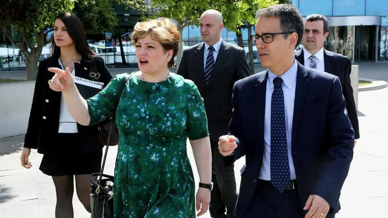 EMILY THORNBERRY EN SU VISITA EN GIBRALTAR.- A.I - 