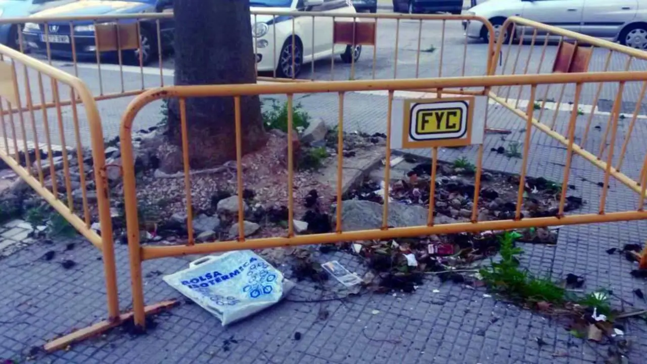 Plazas con socavones - B. G. S. 