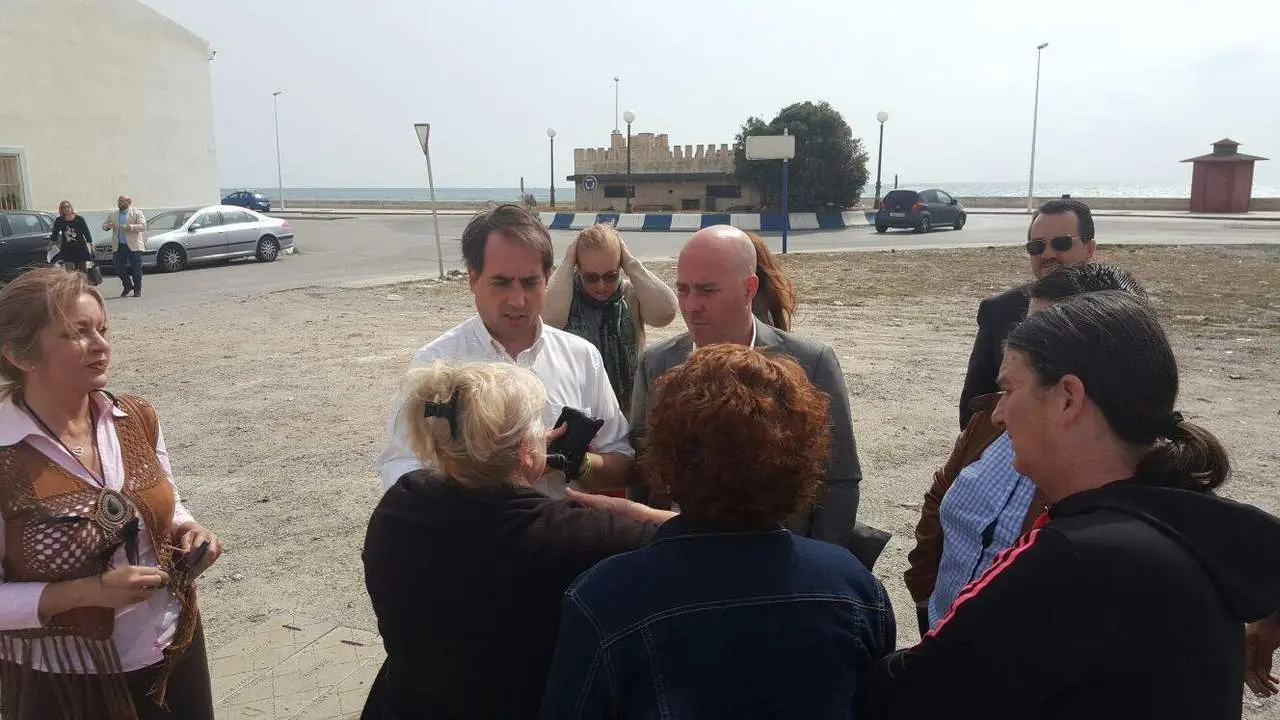 Visita de Salda&ntilde;a a La L&iacute;nea.- A.I  - 