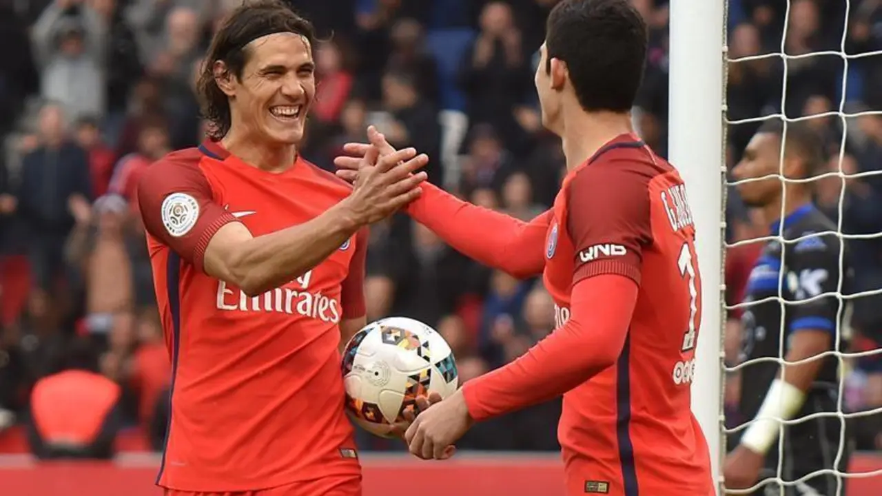 gol de cavani - efe