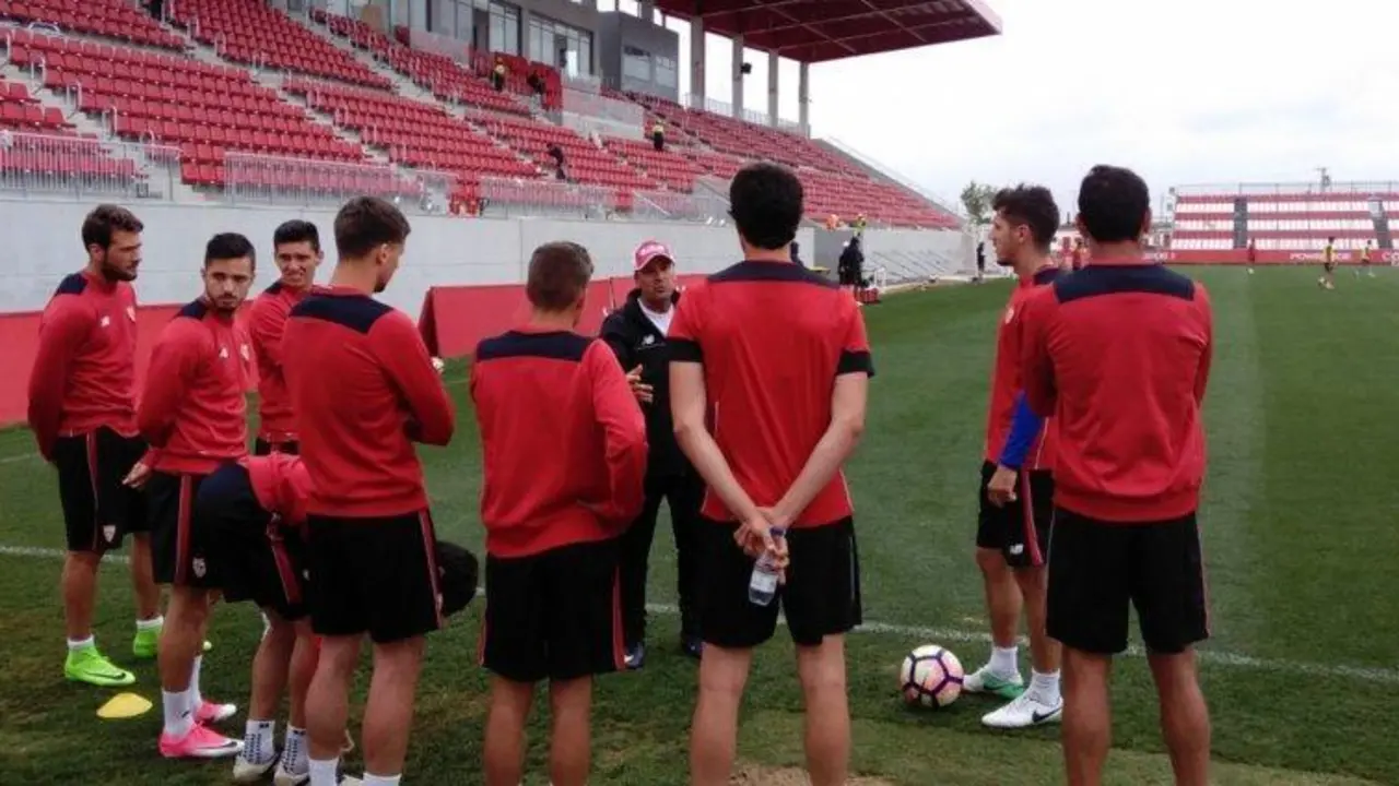entrenamiento del sevilla - sevilla fc