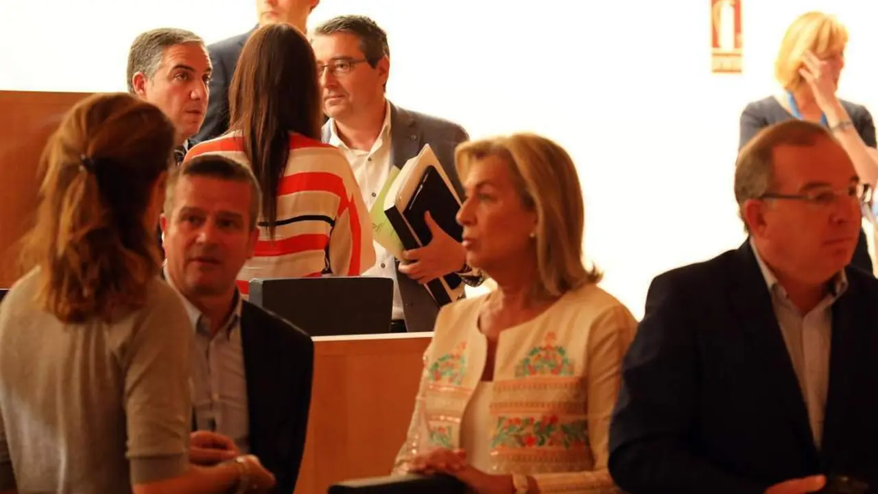 Un momento del pleno - vm