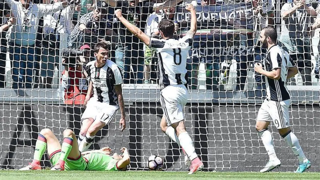 gan&oacute; la juve - efe