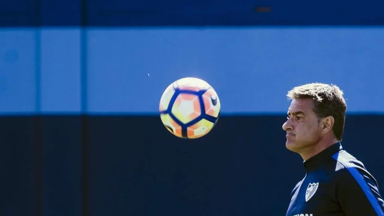 Michel durante un entrenamiento - efe/jorge zapata
