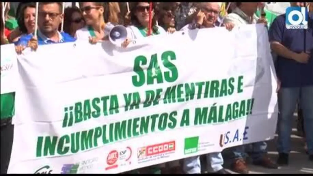Nueva protesta para exigir una sanidad al 100% este verano en M&aacute;laga