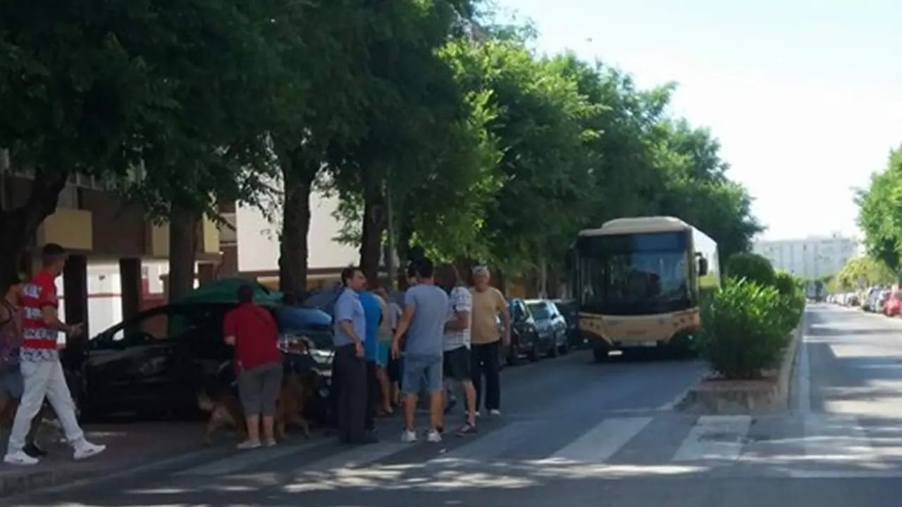 Atropello en avenida del Guadalquivir.  - CGB