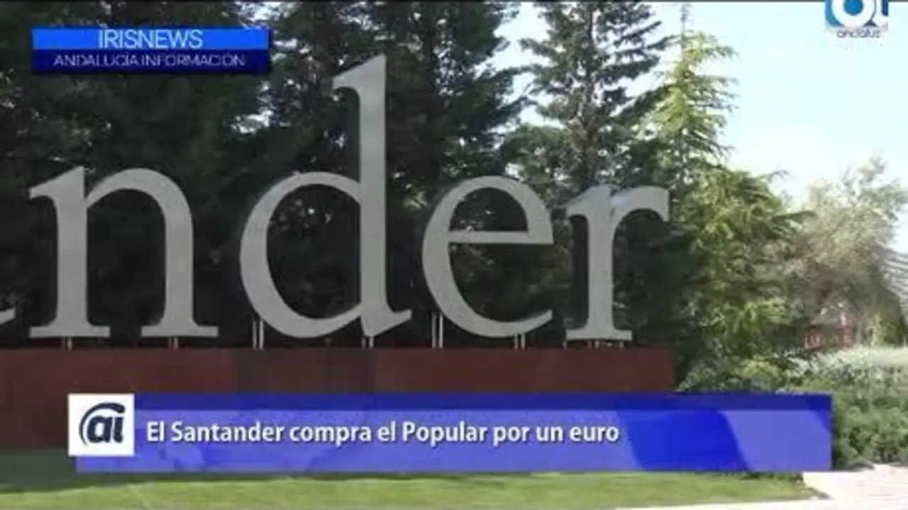 El Banco Santander compra por un euro el Banco Popular