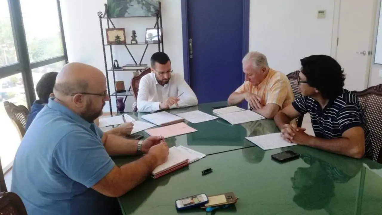 Reuni&oacute;n de la junta de portavoces.-.AI - 